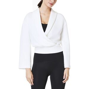 Spanx® Womens Airessentials Wrap Top, Beige